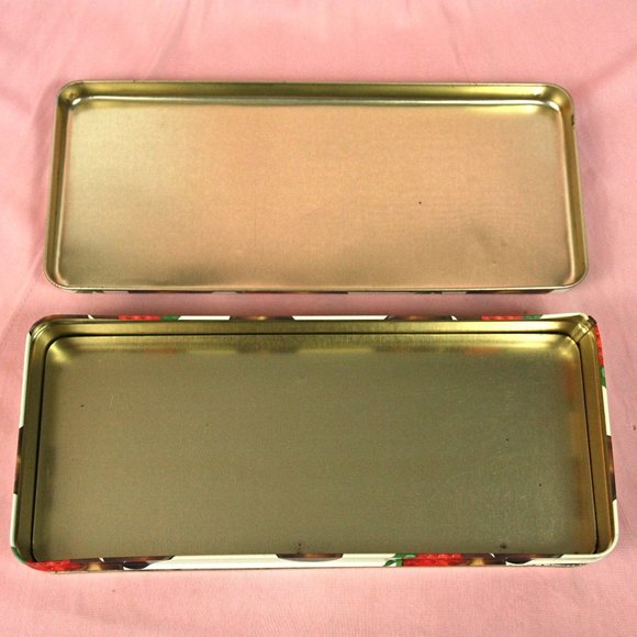 Vintage Department 56 Sweets Chocolate Strawberries Tin Trinket Storage Gift Box - Picture 4 of 7